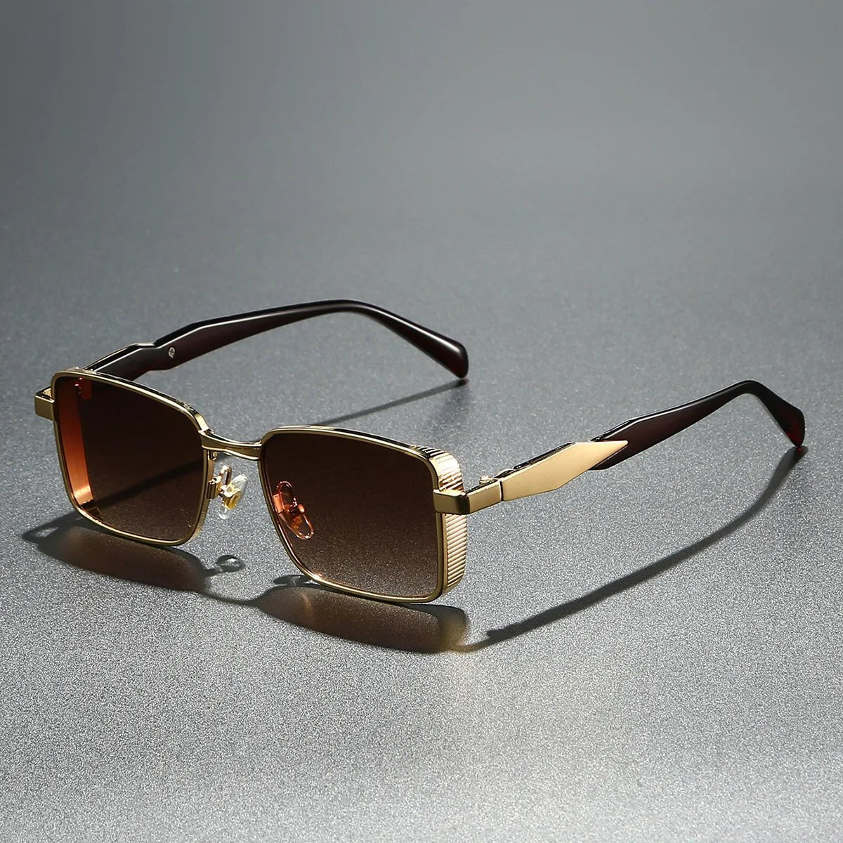 Gafas de sol Unisex Montura Metálica Cuadrada Protección UV400 - Mavetta