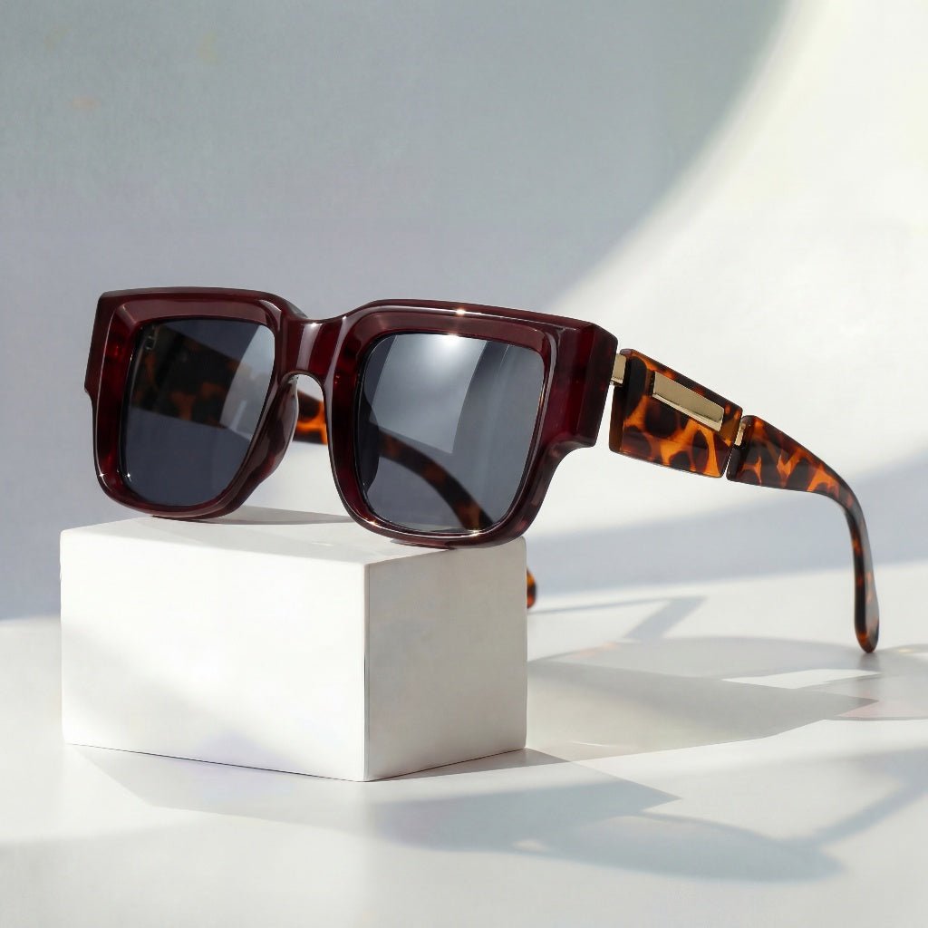Gafas de sol Unisex Montura Cuadrada Protección UV400