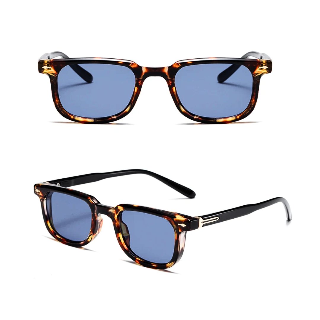 Gafas de sol Unisex Montura Carey Lentes Espejados Protección UV