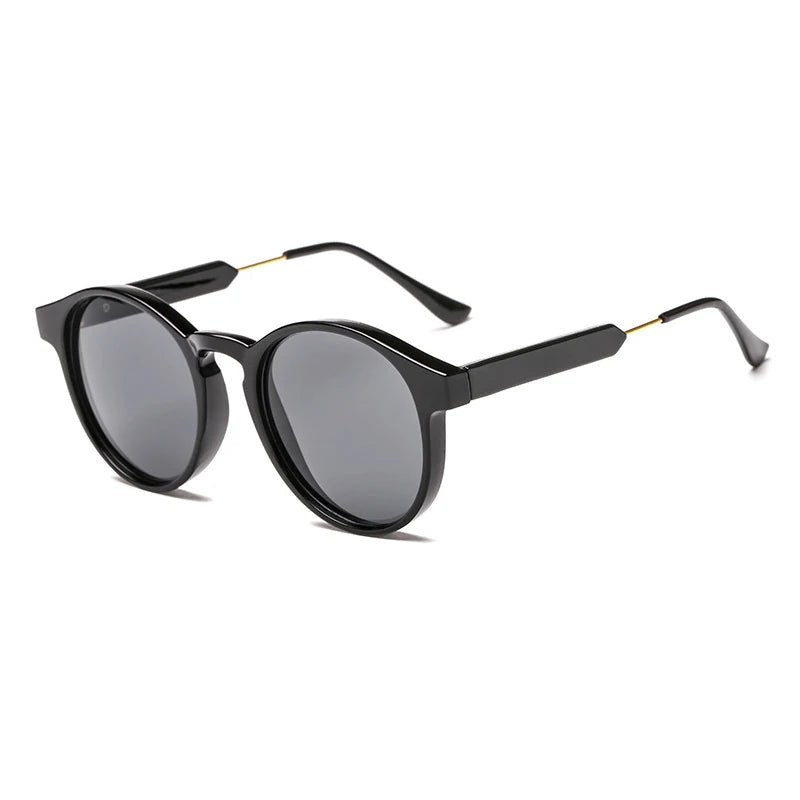 Gafas de sol unisex redondas ligeras estilo vintage