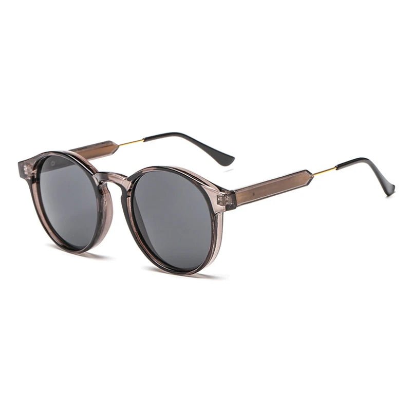 Gafas de sol unisex redondas ligeras estilo vintage