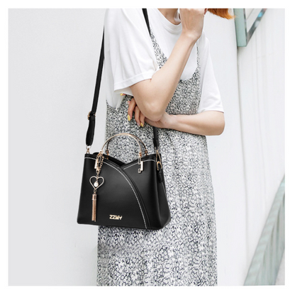 Bolso de mano Mujer acabado elegante con correa ajustable