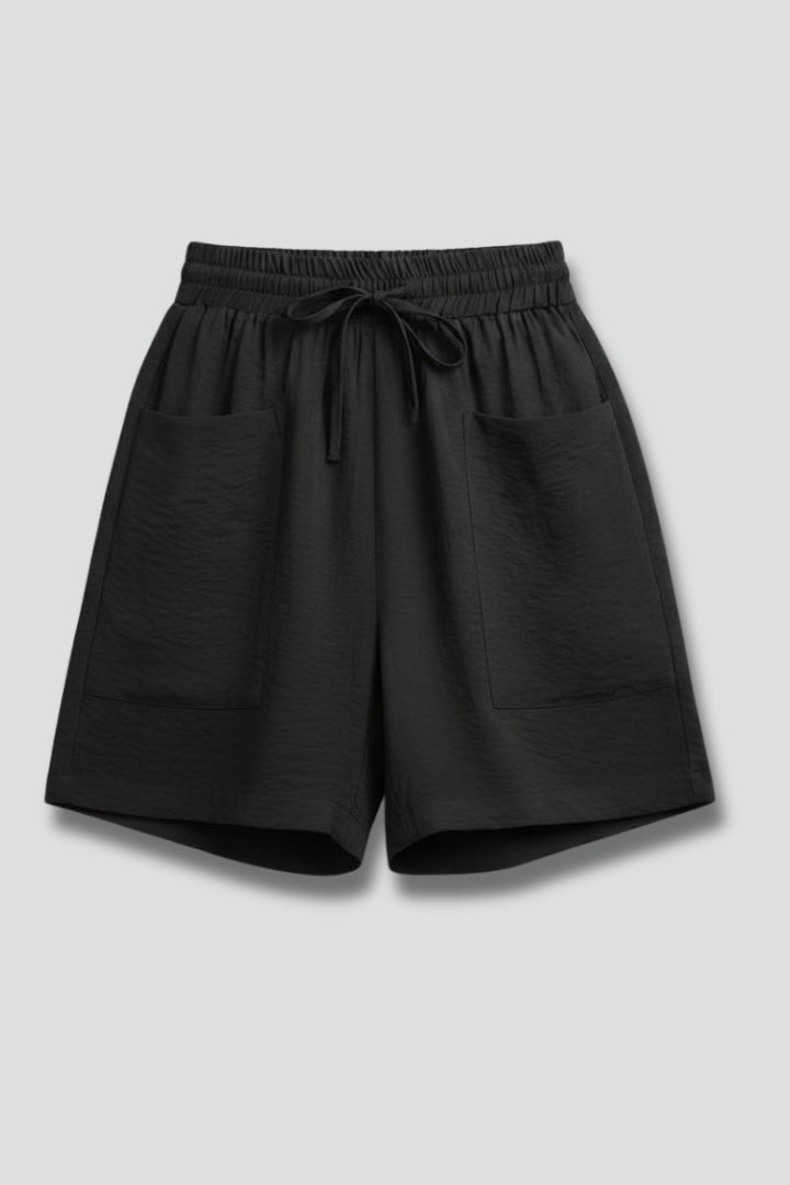 Pantalón Corto Deportivo Mujer Algodón Cintura Elástica Ajustable - Mavetta