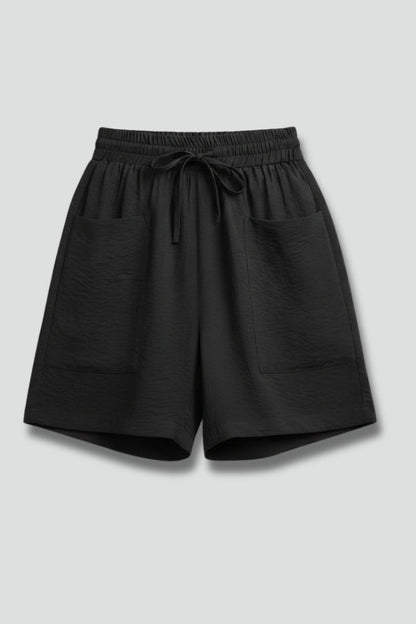 Pantalón Corto Deportivo Mujer Algodón Cintura Elástica Ajustable - Mavetta
