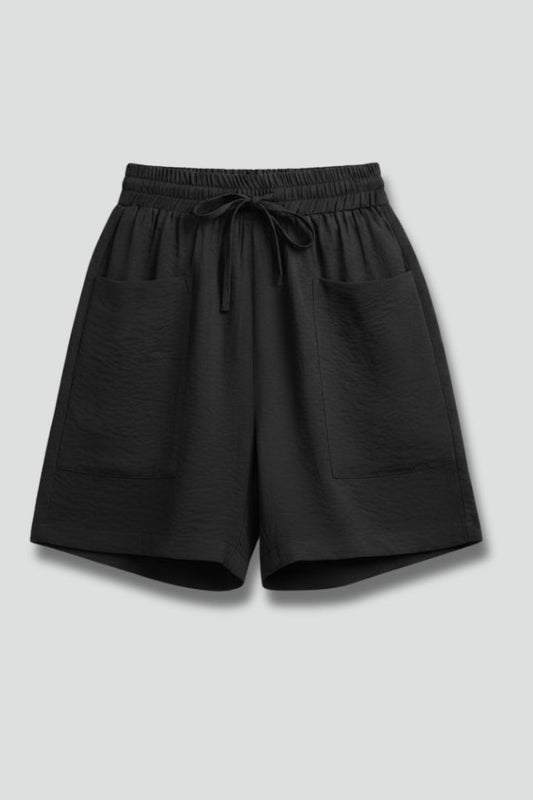 Pantalón Corto Deportivo Mujer Algodón Cintura Elástica Ajustable - Mavetta
