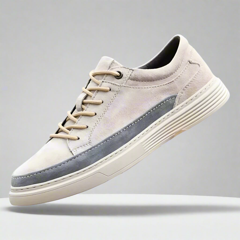 Zapatillas deportivas hombre de piel estilo casual