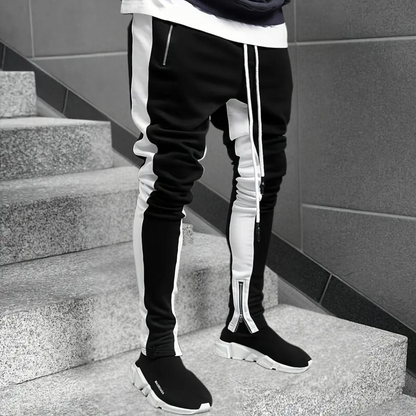 Pantalón Jogger Hombre Deportivo con Franja Lateral