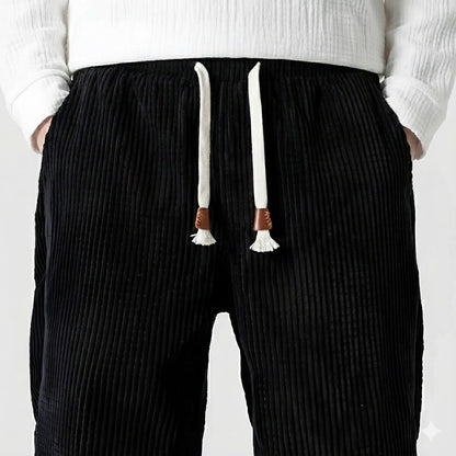 Pantalones Hombre de Pana Comodos Corte Regular
