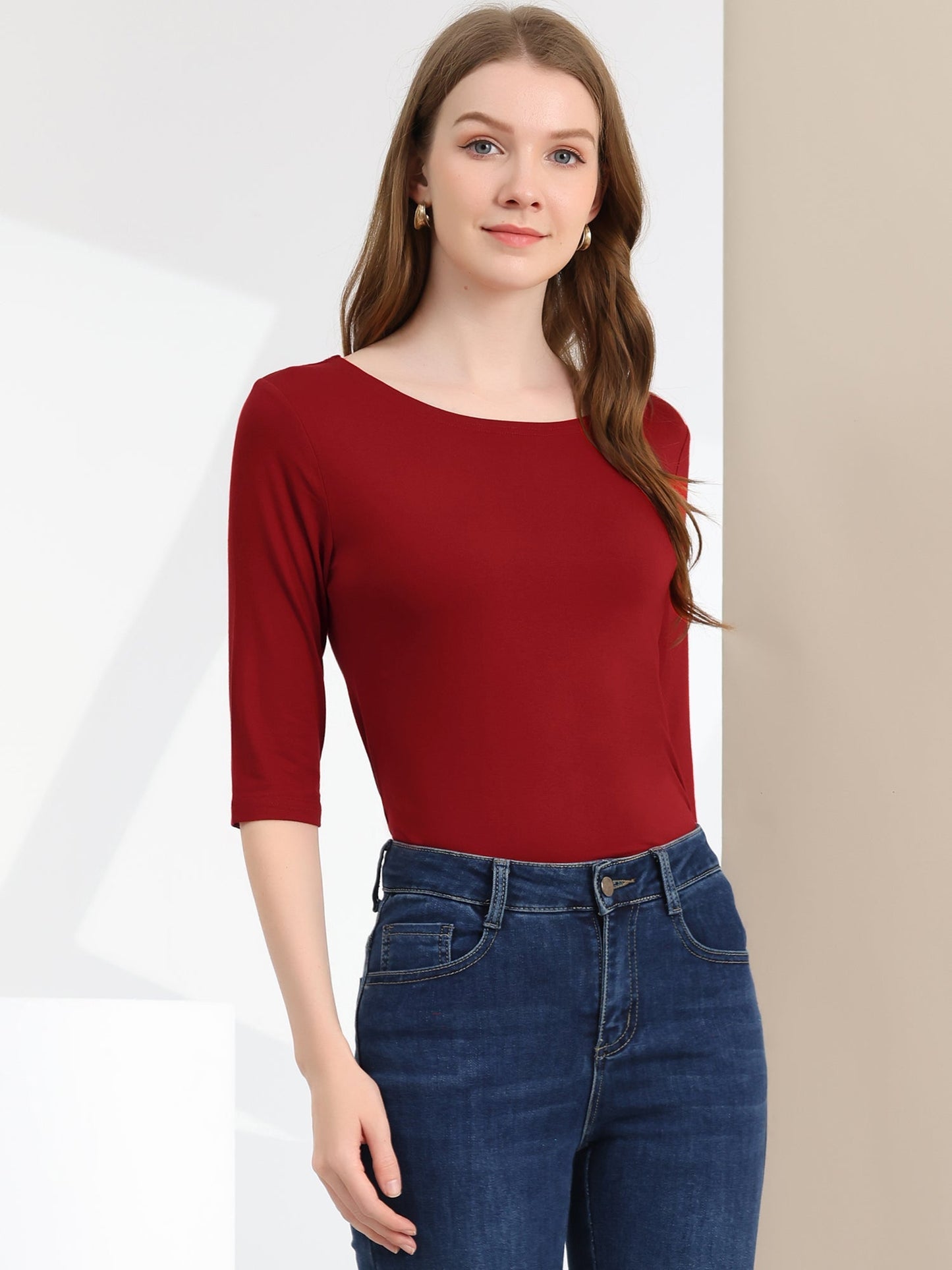 Camiseta mujer Algodón Manga Corta Cuello Redondo