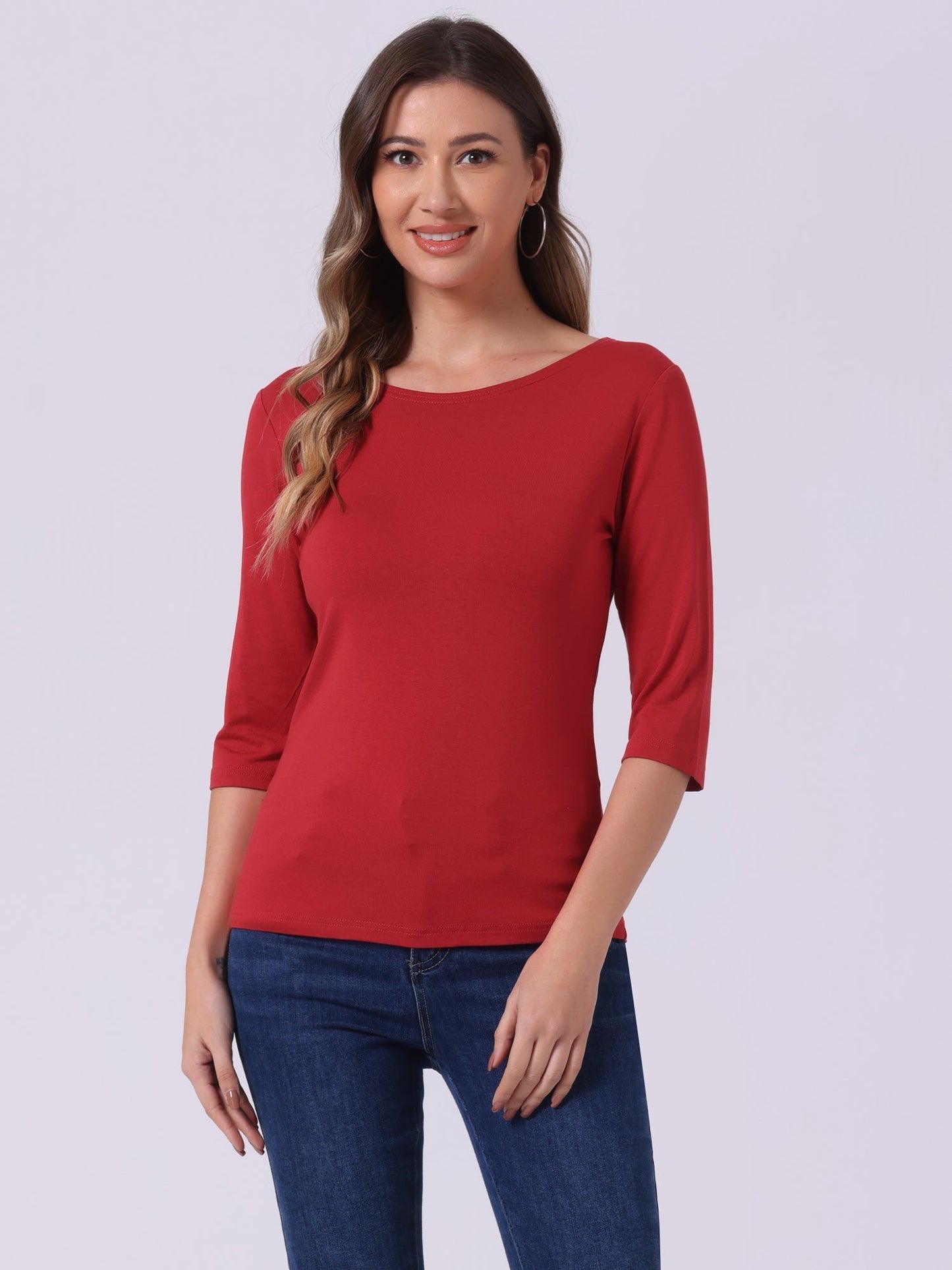Camiseta mujer Algodón Manga Corta Cuello Redondo