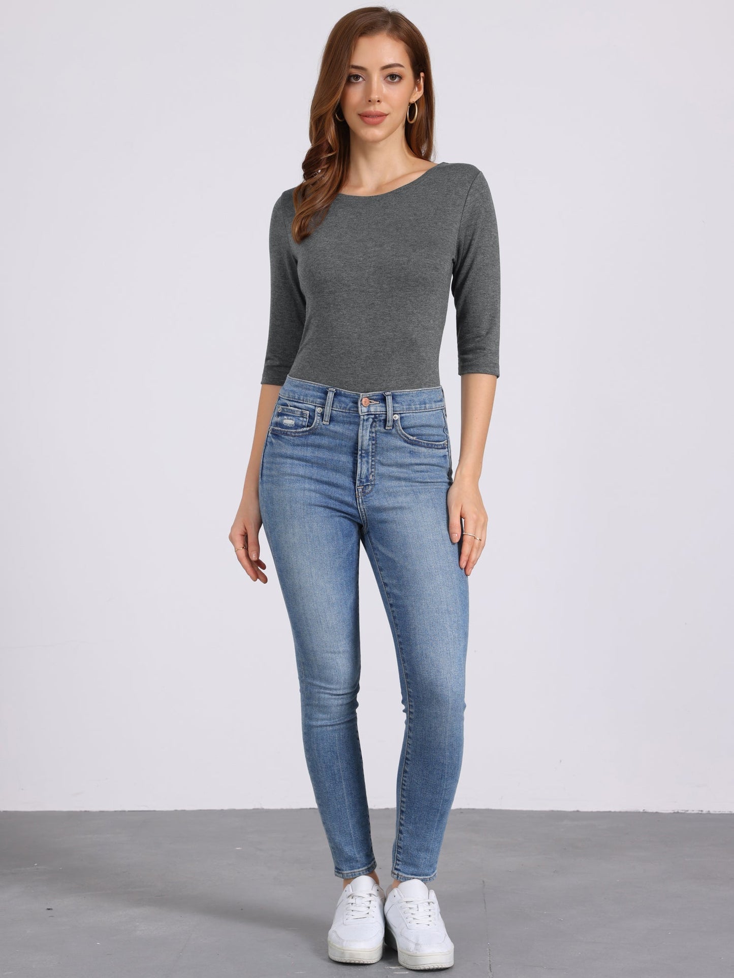 Camiseta mujer Algodón Manga Corta Cuello Redondo