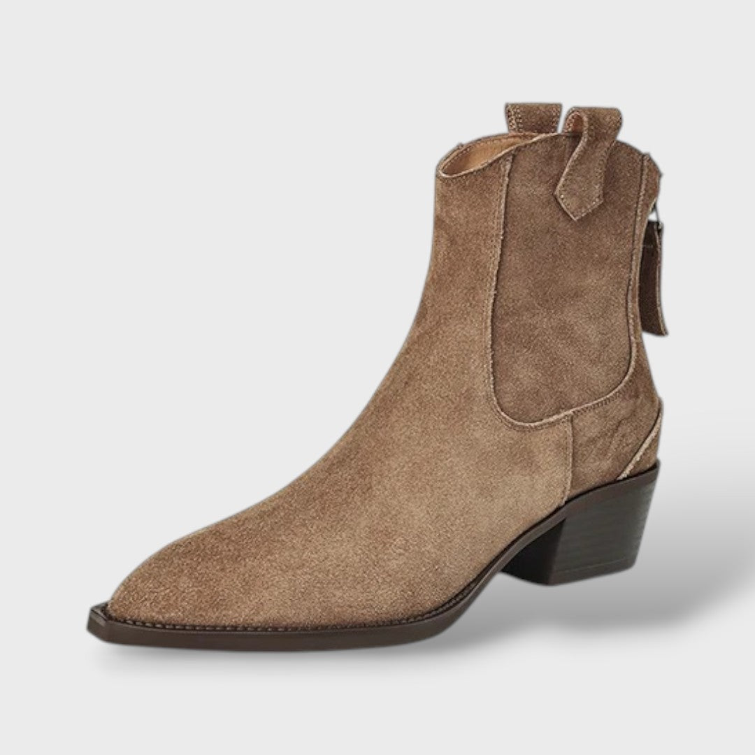 Botas Chelsea Mujer de Ante Clásicas