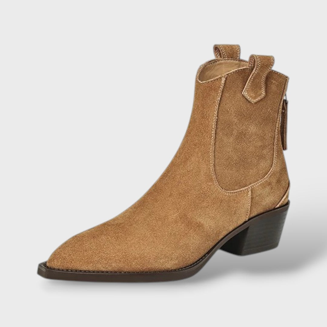 Botas Chelsea Mujer de Ante Clásicas