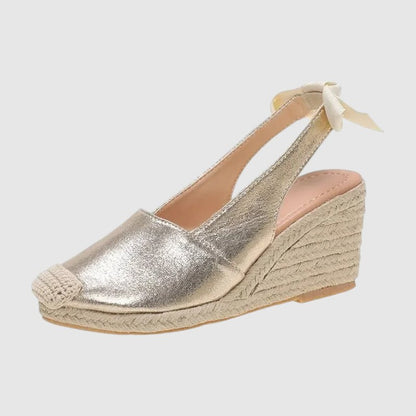 Sandalias Mujer Cuña Punta Cerrada - Mavetta