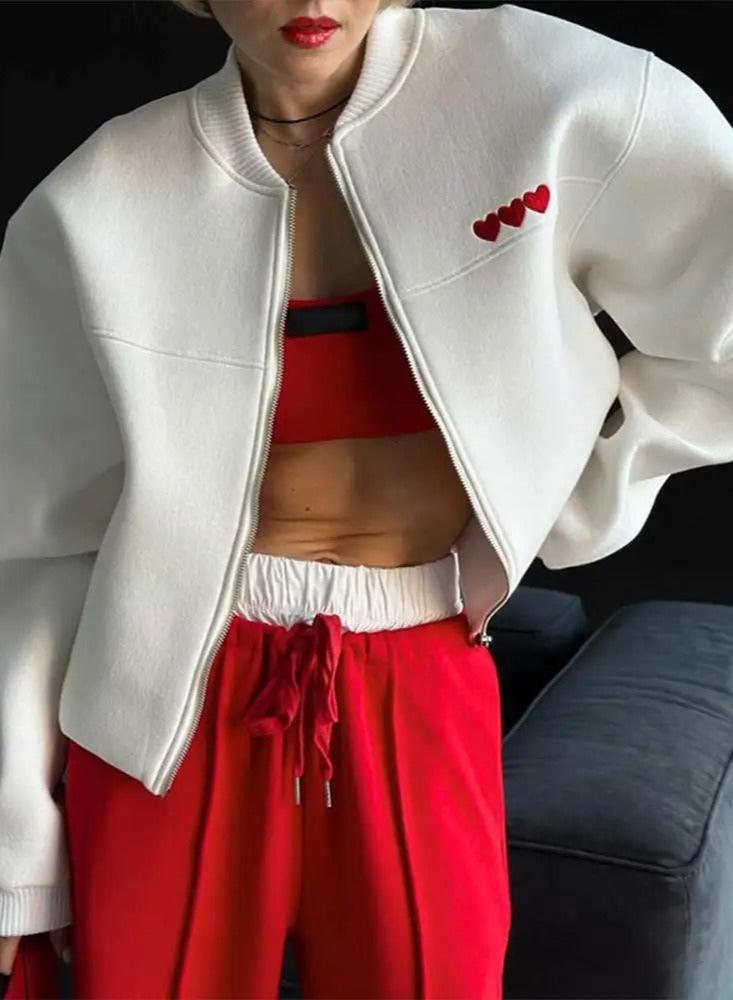 Abrigo Mujer Estampado Oversize Corte Amplio - Mavetta