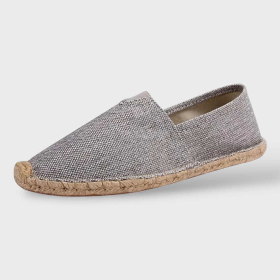 Alpargatas Mujer Lona Rayas Estilo Retro