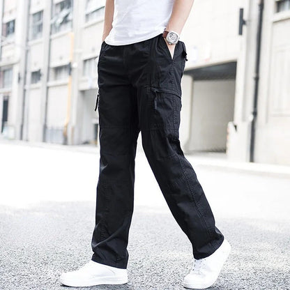 Pantalones cargo hombre Algodón Comodos Ajuste Regular