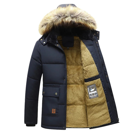 Plumífero Hombre Invierno Acolchado Calido Ajuste Regular - Mavetta