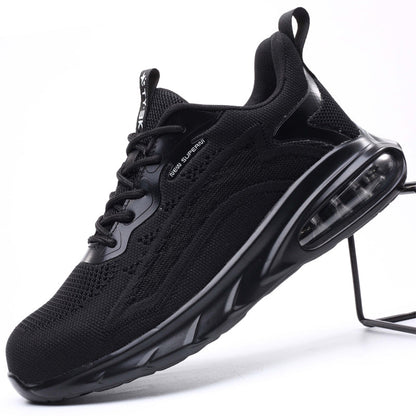 Zapatillas Seguridad Hombre Transpirables Suela Elevada