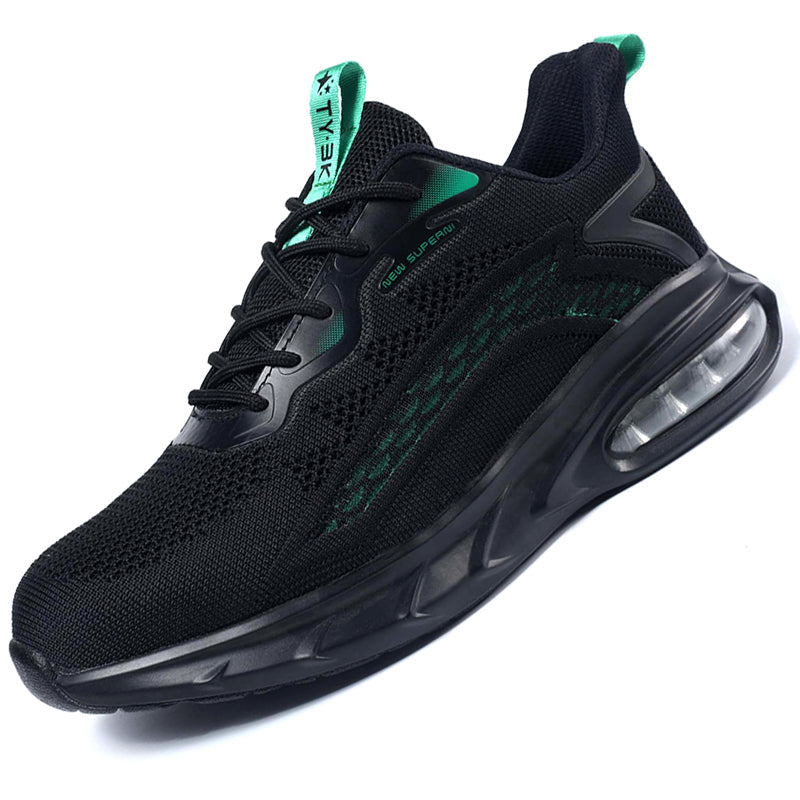 Zapatillas Seguridad Hombre Transpirables Suela Elevada