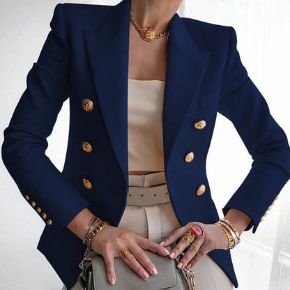 Blazer Mujer de Diseño Ajuste Entallado
