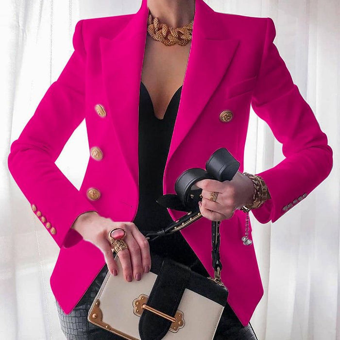 Blazer Mujer de Diseño Ajuste Entallado