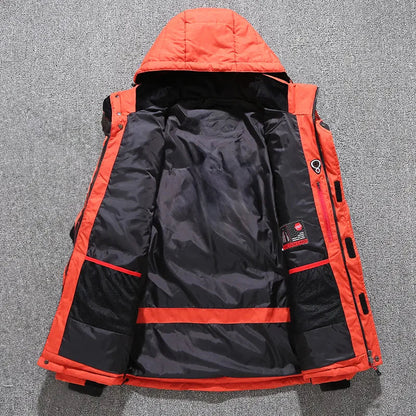Parka Mujer de Plumón Cálido Invierno Ajuste Confortable