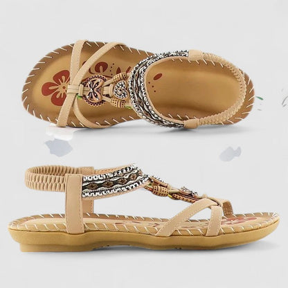 Sandalias mujer ortopédicas con soporte plantar y plantilla acolchada