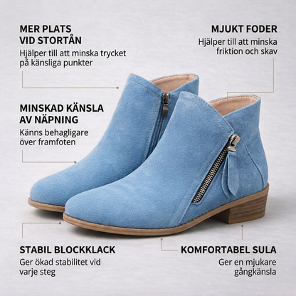 Botas ortopédicas mujer confort