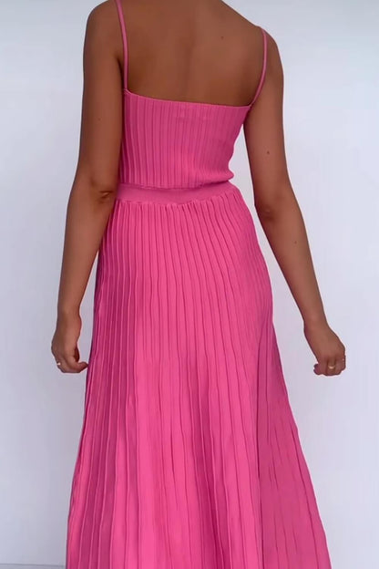 Vestido Midi Mujer Largo Ajuste Marina