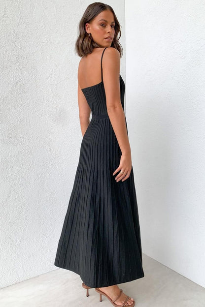 Vestido Midi Mujer Largo Ajuste Marina