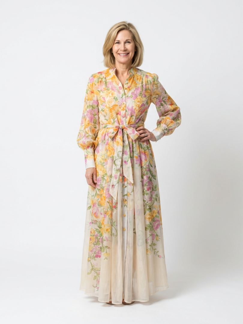 Vestido Mujer Floral Ligero y Elegante