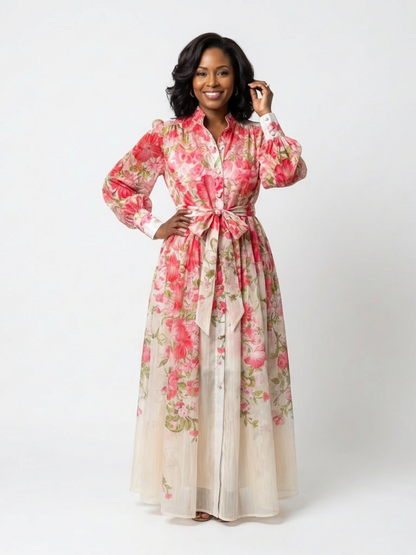 Vestido Mujer Floral Ligero y Elegante