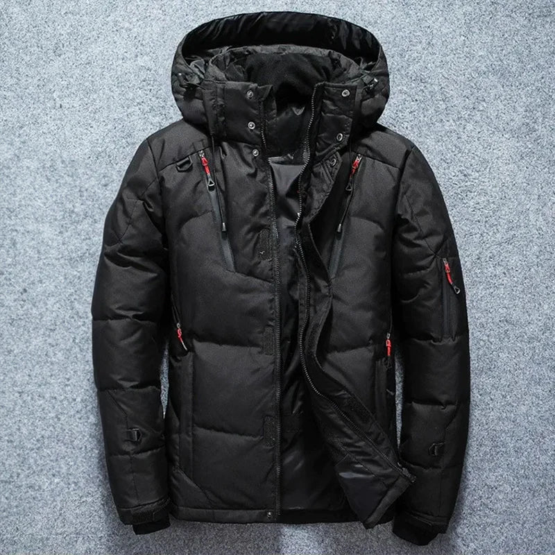 Parka Mujer de Plumón Cálido Invierno Ajuste Confortable