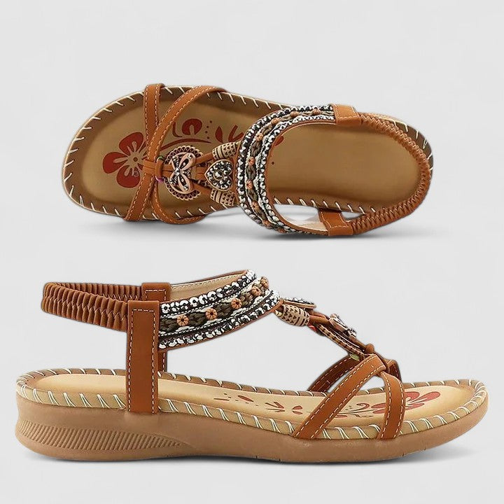 Sandalias mujer ortopédicas con soporte plantar y plantilla acolchada