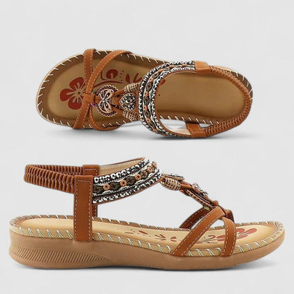 Sandalias mujer ortopédicas con soporte plantar y plantilla acolchada
