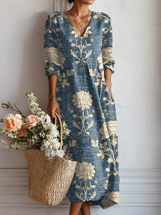 Vestido Mujer Primavera Estilo Casual Suelto - Mavetta