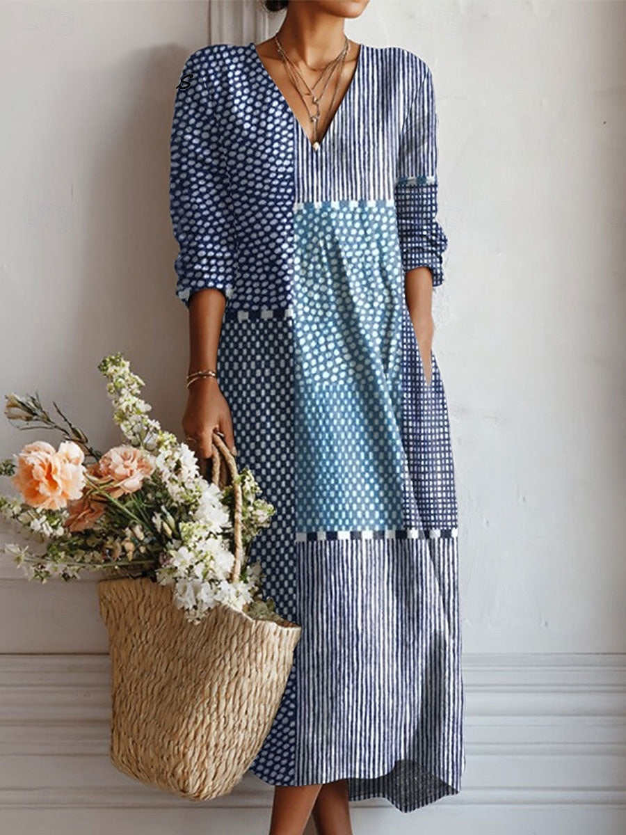 Vestido Mujer Estilo Casual Primavera Ajuste Suelto - Mavetta