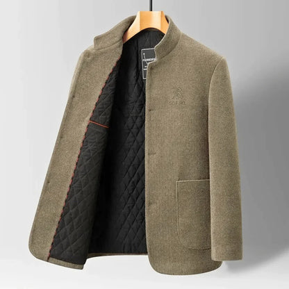 Chaqueta Hombre Acolchada Cuello Alto