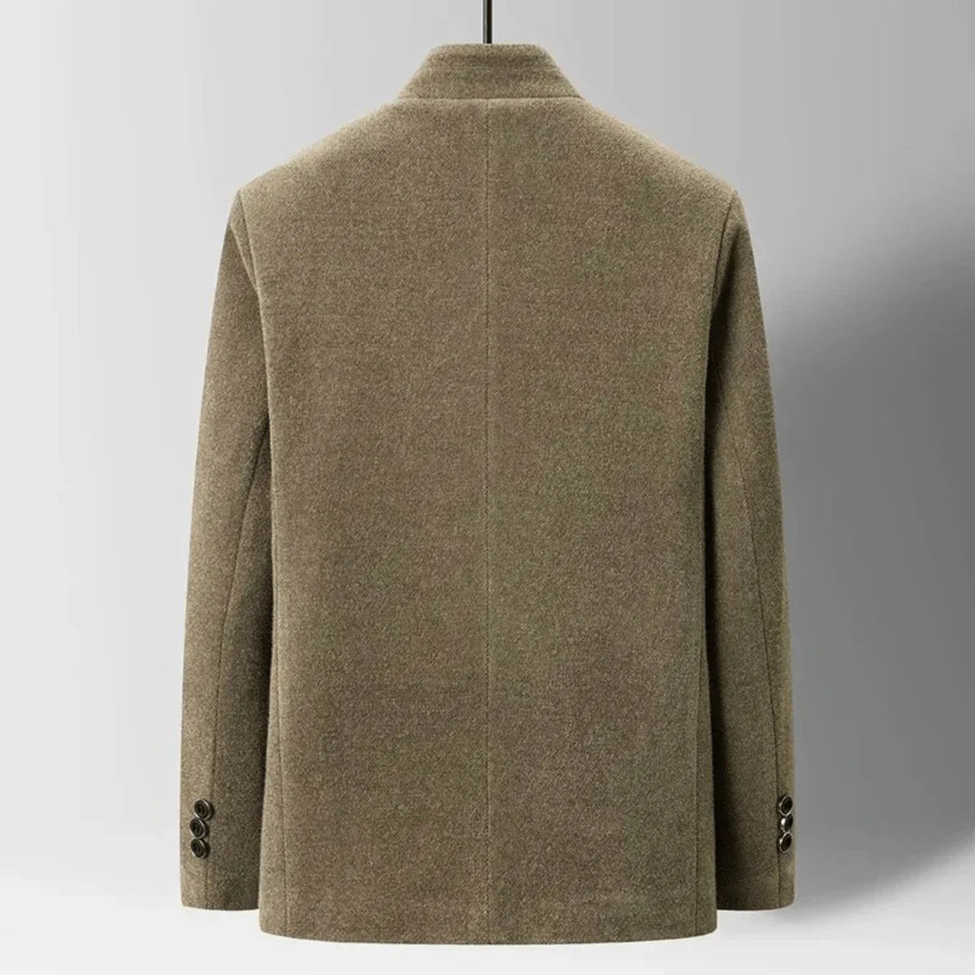 Chaqueta Hombre Acolchada Cuello Alto