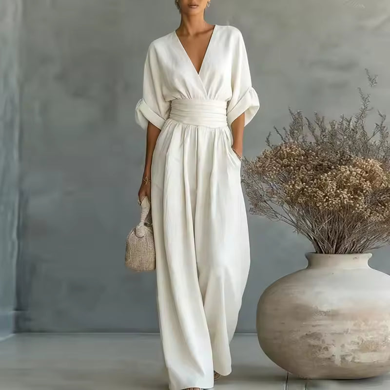 Mono Mujer Elegante Escote en V - Mavetta