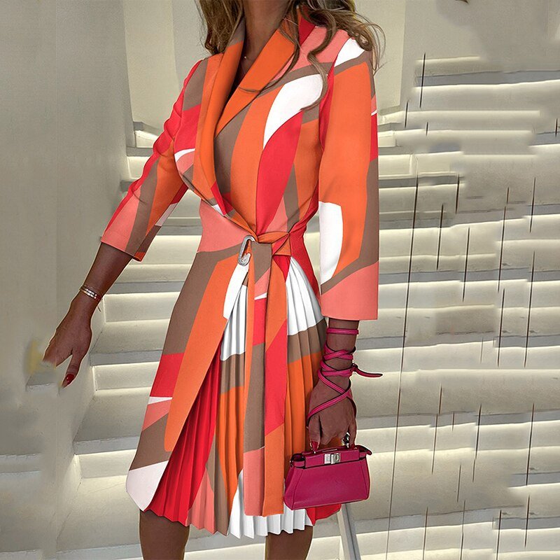 Vestido Blazer Mujer Estructurado Ajuste Moderno