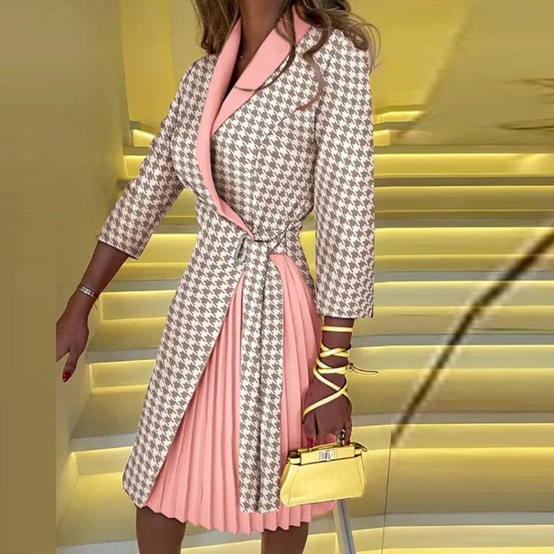 Vestido Blazer Mujer Estructurado Ajuste Moderno - Mavetta