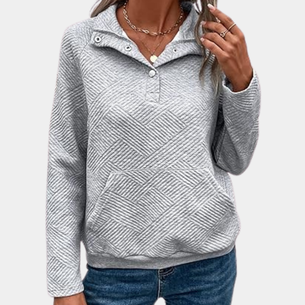 Sudadera Mujer Casual Cuello Redondo Comoda - Mavetta