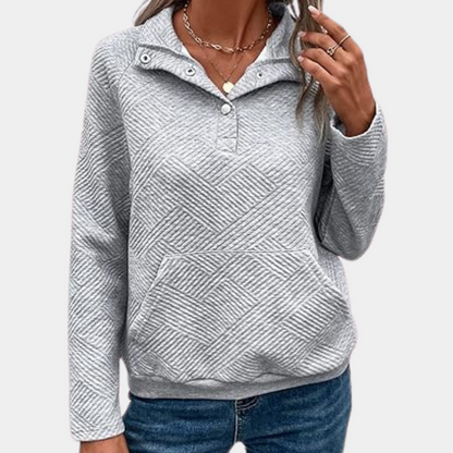 Sudadera Mujer Casual Cuello Redondo Comoda - Mavetta