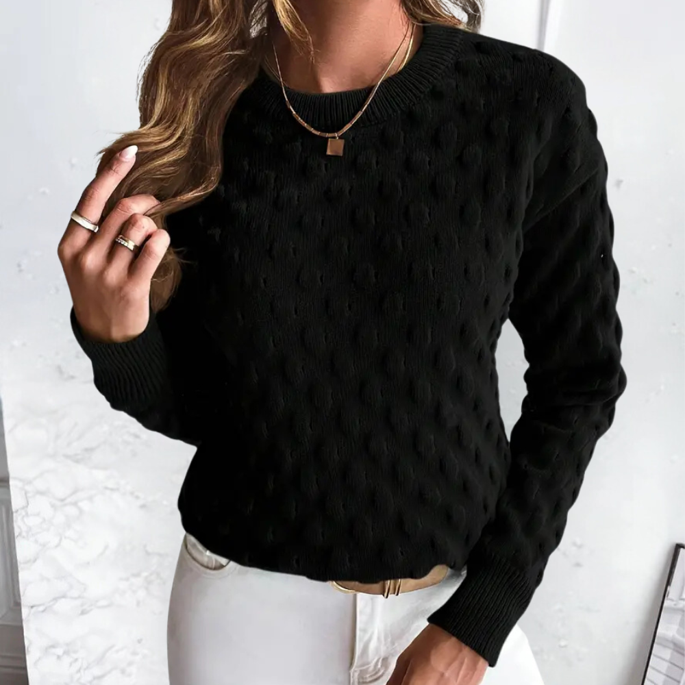 Jersey Mujer de Punto Suave Casual y Cómodo