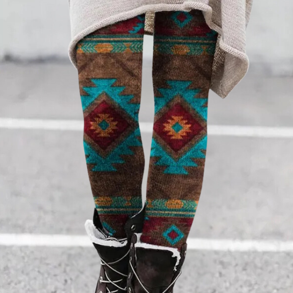 Leggings mujer elastico comodo estampado