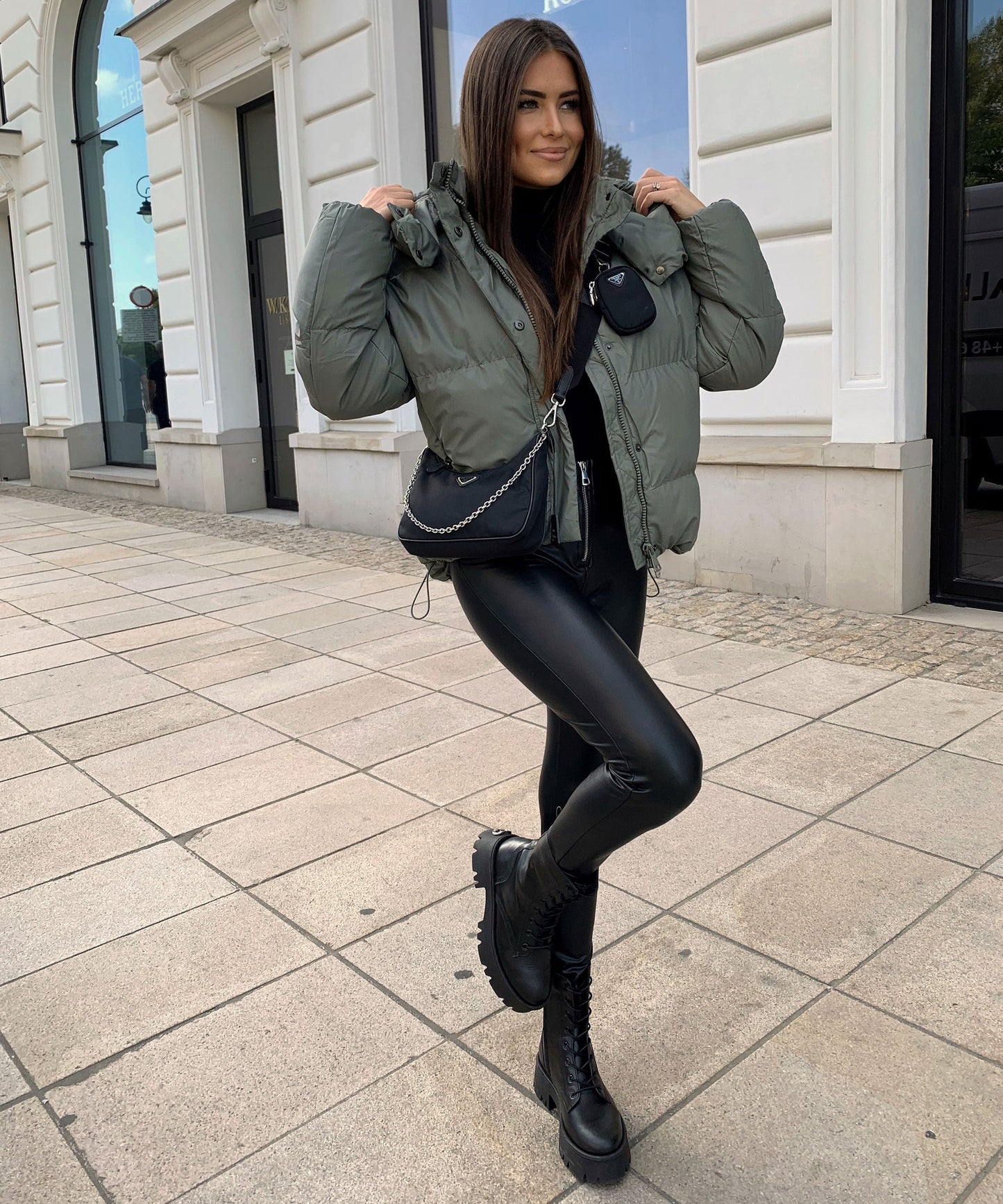 Chaqueta Mujer Estilo Urbano Corte Moderno