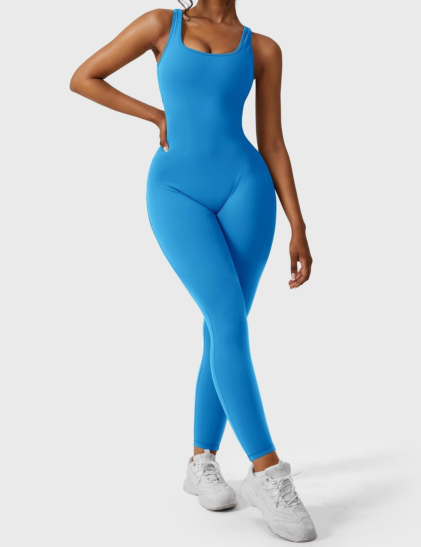 Mono Mujer con Espalda en V Ajuste Elegante