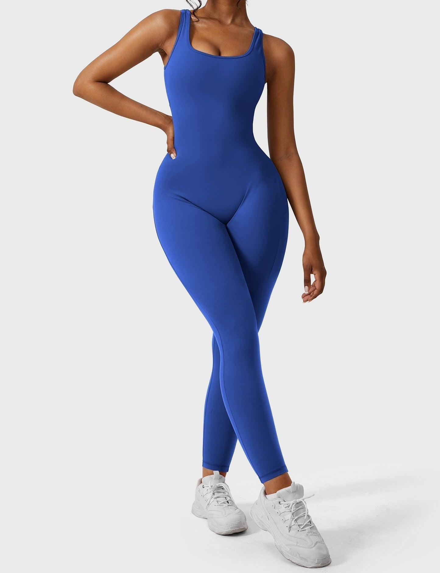 Mono Mujer con Espalda en V Ajuste Elegante